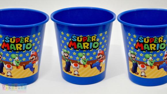 Balde de Pipoca do Super Mario