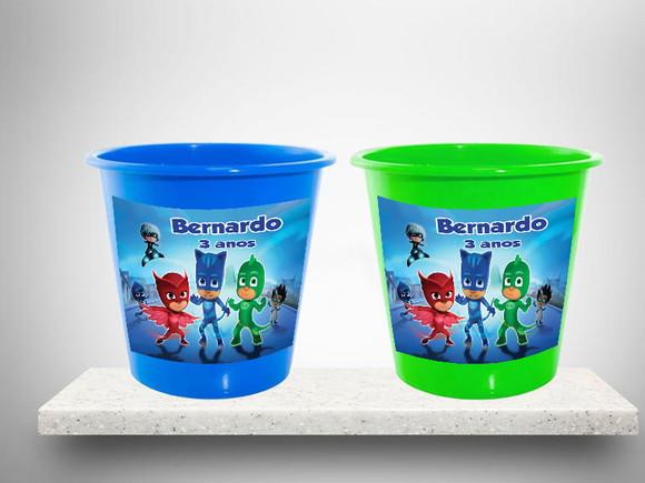 Balde de Pipoca Personalizado Pj