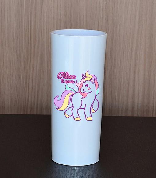 c Opo Long Drink Personalizado do Unicornio