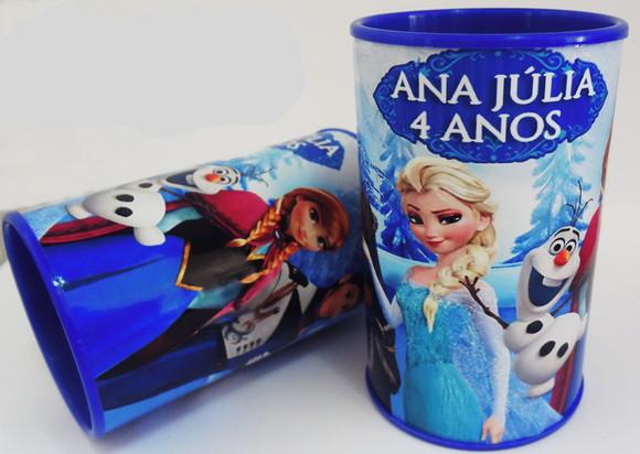 Cofrinho Lembrancinhas da Ana e Elsa Frozen