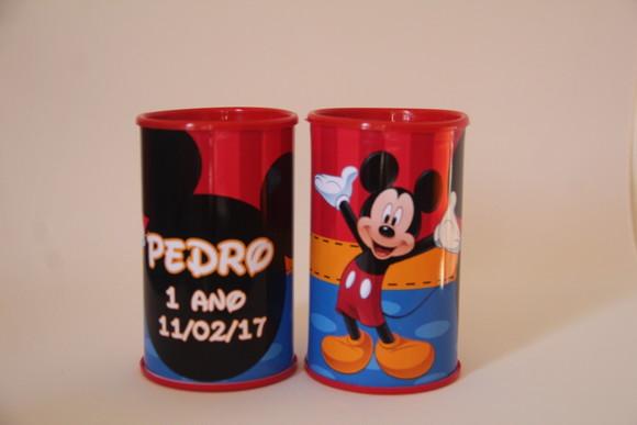 Cofrinho Lembrancinhas de Aniversario do Mickey
