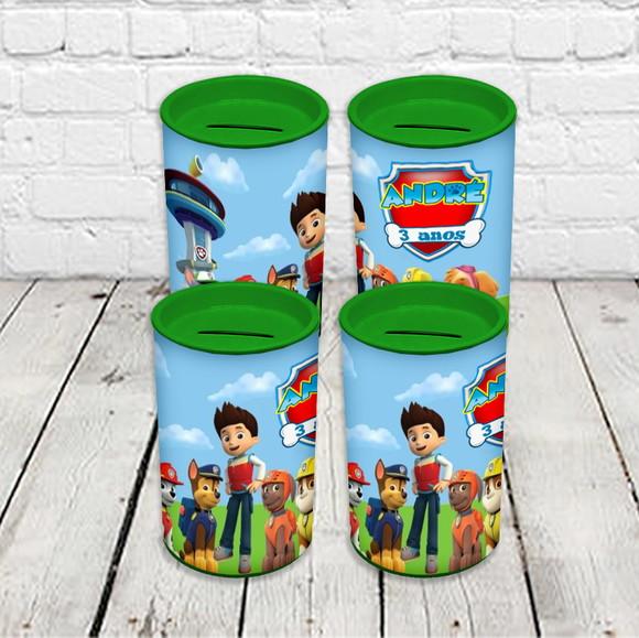 Cofrinho Personalizado da Patrulha Canina