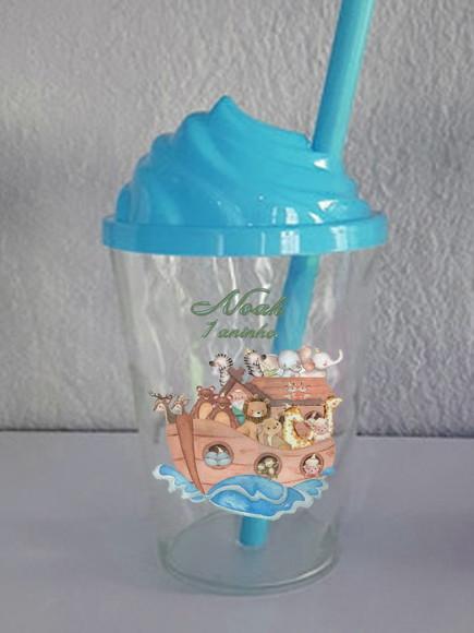 Copo Chantilly Lembrancinhas da Arca de Noé