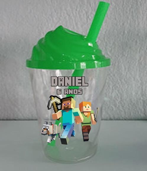Copo Chantily Personalizado Minecraft
