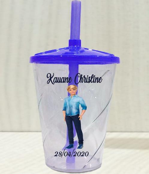Copo Twister Personalizado Barbie Ken