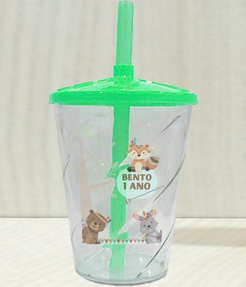 Copo Twister Personalizado Bosque Encantado