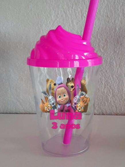 Copo Twister Personalizado com a Tampa Chantilly da Marsha
