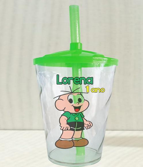 Copo Twister Personalizado do Cebolinha