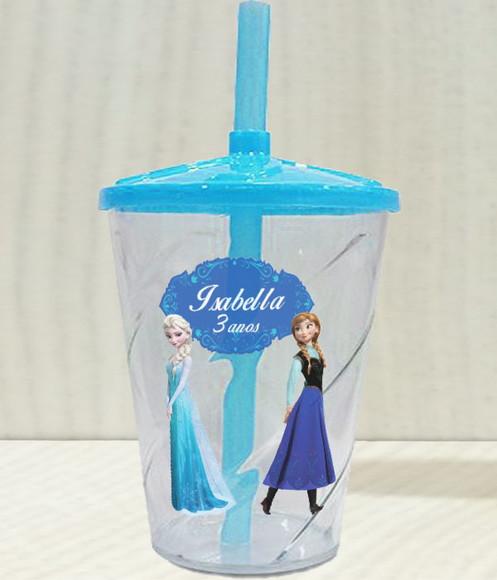 Copo Twister Personalizado Frozen