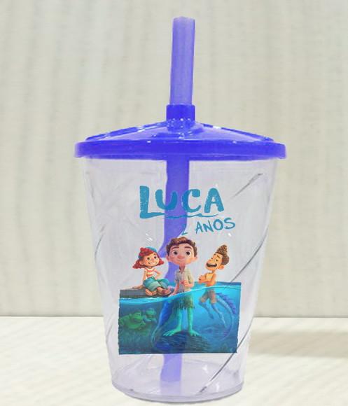 Copo Twister Personalizado Luca Disney