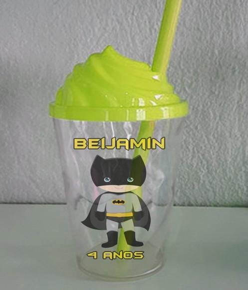 Copo Twister Tampa Chantilly do Batman