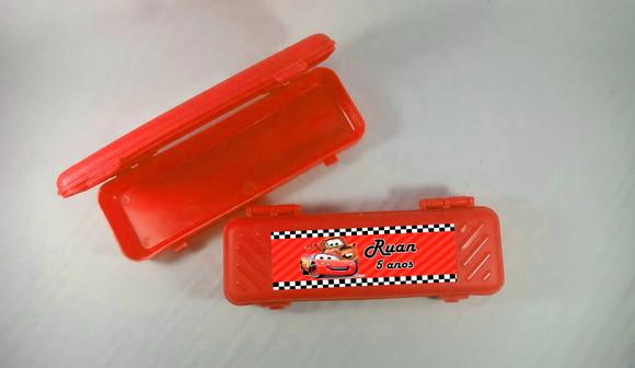 Estojo Personalizado Carros Disney