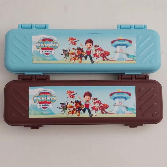 Estojo Personalizado para Lembrancinhas Patrulha Canina