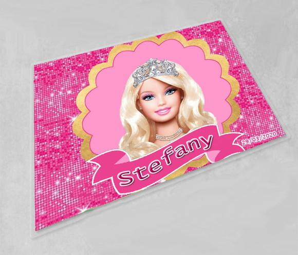 Jogo Americano Lavavel da Barbie