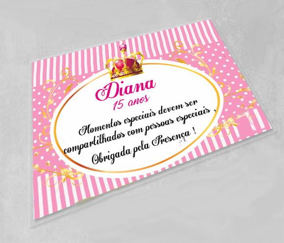 Jogo Americano Lavável Personalizado Souplast 15 Anos