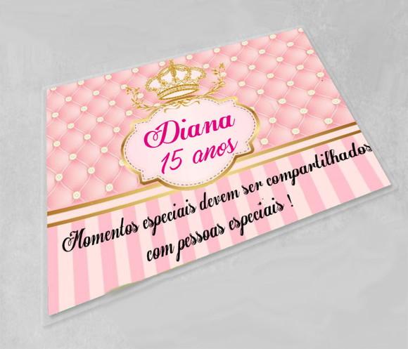 Jogo Americano Lavável Personalizado Souplast 15 Anos