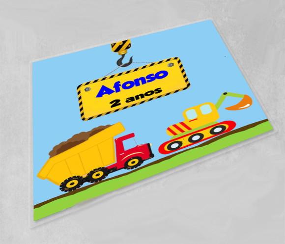 Jogo Americano Personalizado Construção