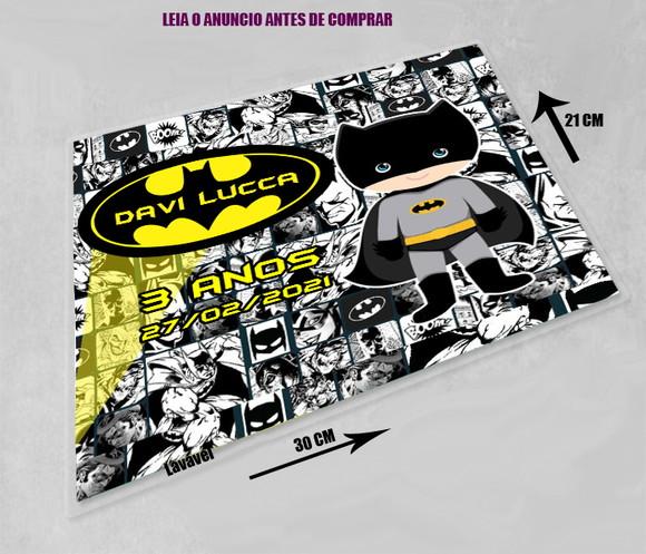 Jogo Americano Personalizado do Batman Cute