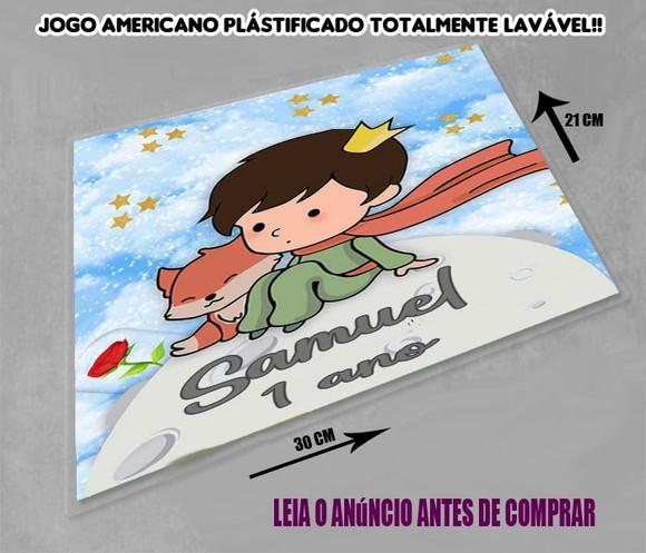 Jogo Americano Personalizado Pequeno Principe