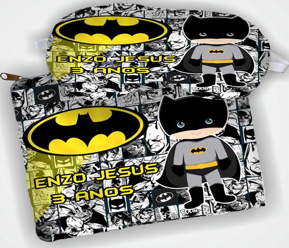 Kit Necssaire a Mascara de Dormir D Batman