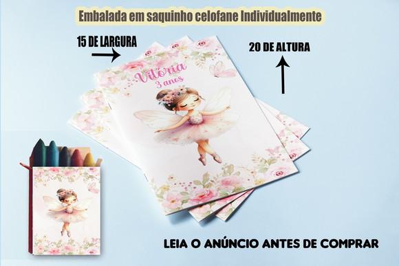 Kit Revista e Giz de Cera da Bailarina