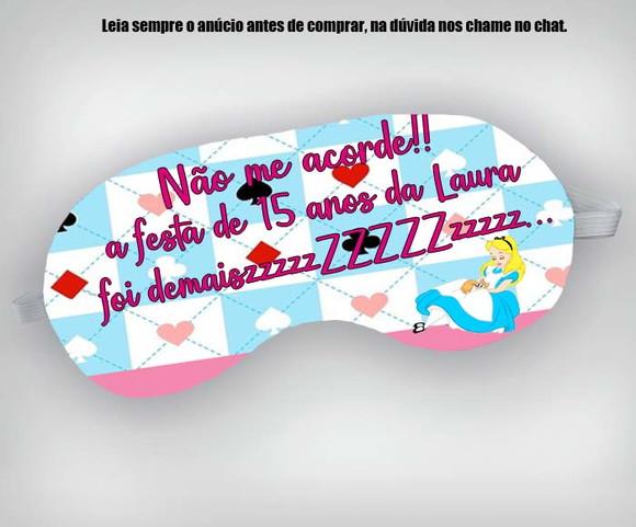 Mascara de Dormir 15 Anos Alice no Pais das Maravilhas
