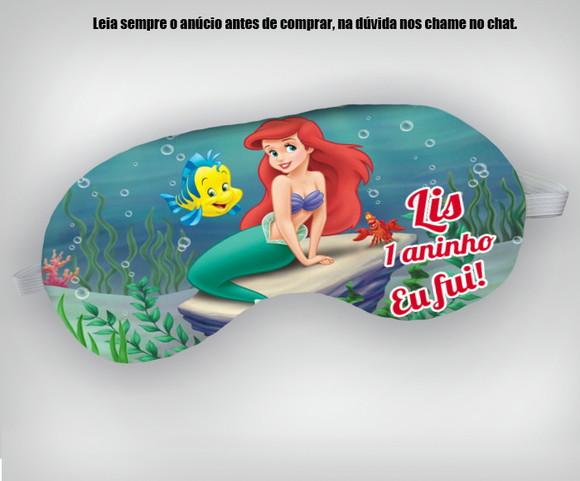 Mascara de Dormir Lembrancinhas da Ariel