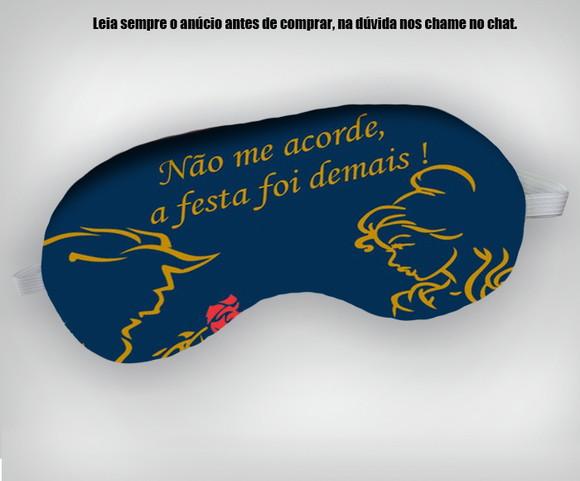 Mascara de Dormir para Festa da Bela e a Fera