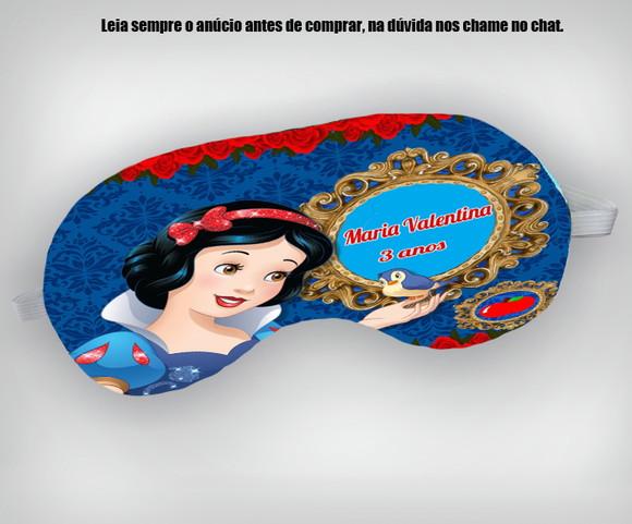 Mascara de Dormir para Lembrancinhas Branca de Neve