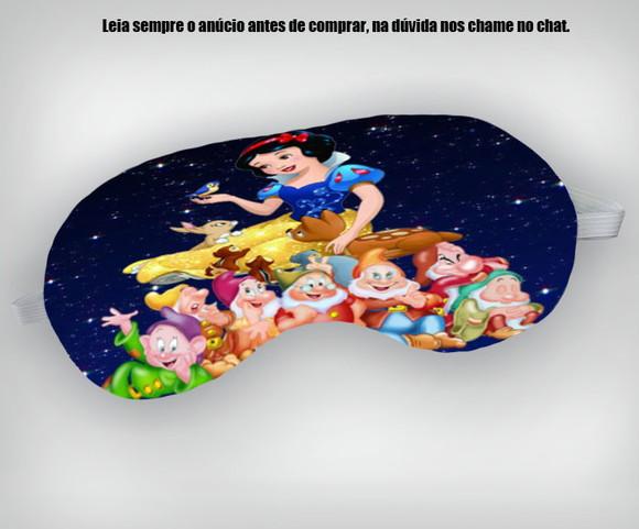 Mascara de Dormir para Lembrancinhas da Branca de Neve