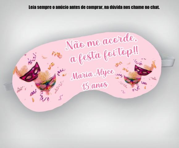 Mascara de Dormir para Lembrancinhas de 15 Anos
