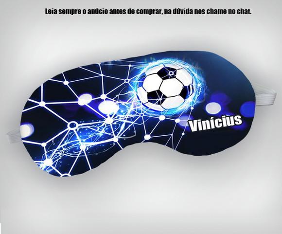 Mascara de Dormir para Lembrancinhas Futebol
