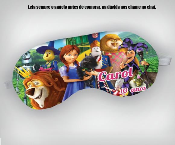 Mascara de Dormir para Lembrancinhas Magico de Oz