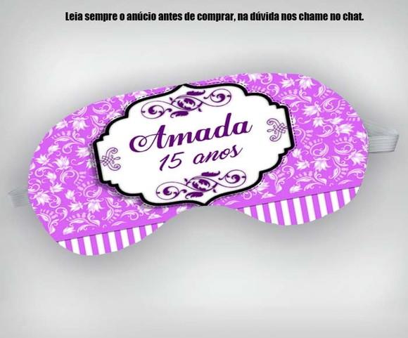Mascara de Dormir Personalizada 15 Anos