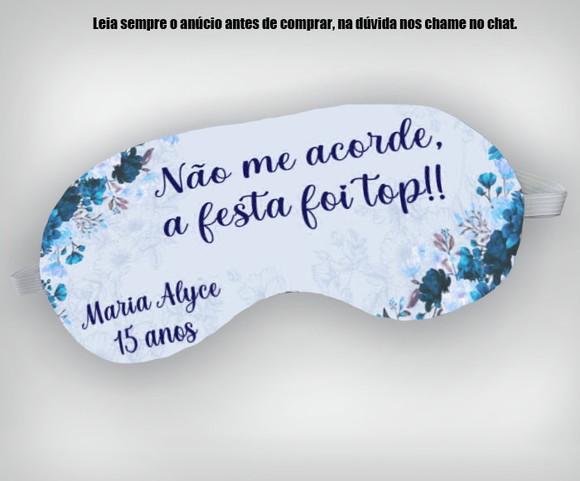 Mascara de Dormir Personalizada de 15 Anos