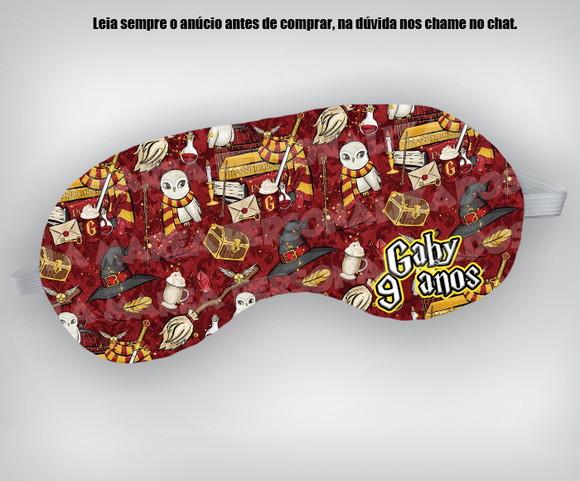 Mascara de Dormir Personalizada do Harry Potter