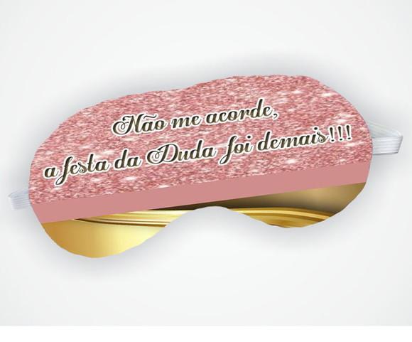 Mascara de Dormir Personalizada para 15 Anos