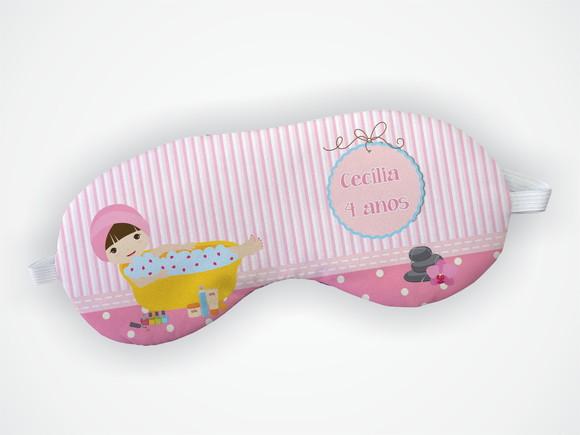 Mascara de Dormir Personalizada Spa