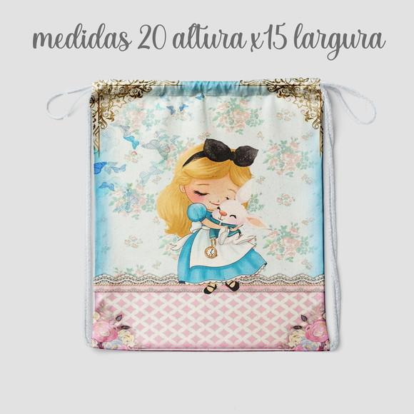 Mochilinha Saquinho Surpresa da Alice Pais Dasmaravilhas