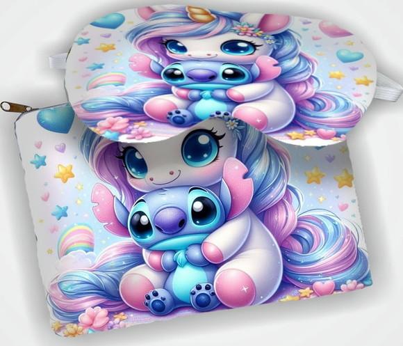 Kit Lembrancinhas  Aniversario do Stitch Necessaire e Mascara de