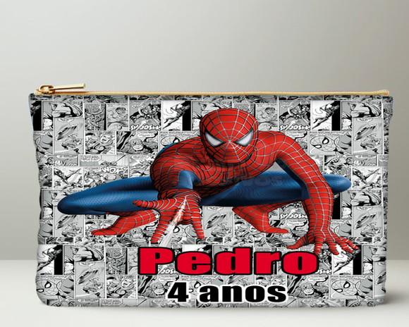 Necessaire Lembrancinhas do Homem Aranha