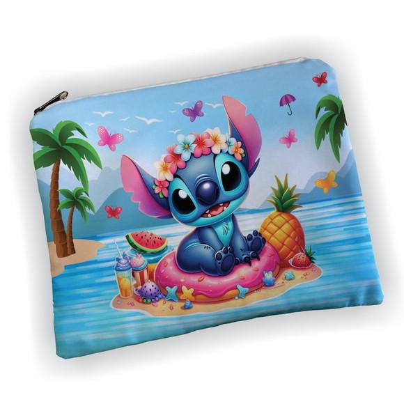 Necessaire Lembrancinhas do Stitch na Piscina