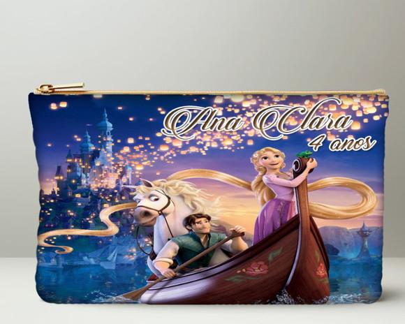 Necessaire Personalizada da Rapunzel Enrolados
