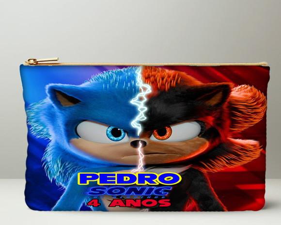 Necessaire Personalizada do Sonic