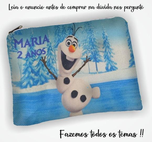 Necessaire Personalizada Olaf Frozen