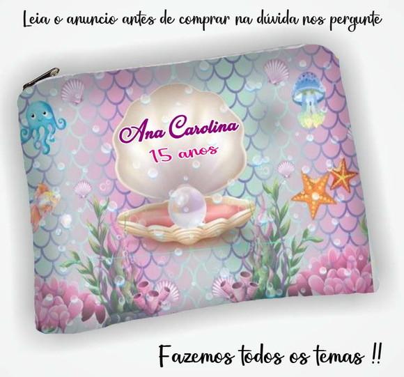 Necessaire Personalizada para Lembrancinhas de 15 Anos