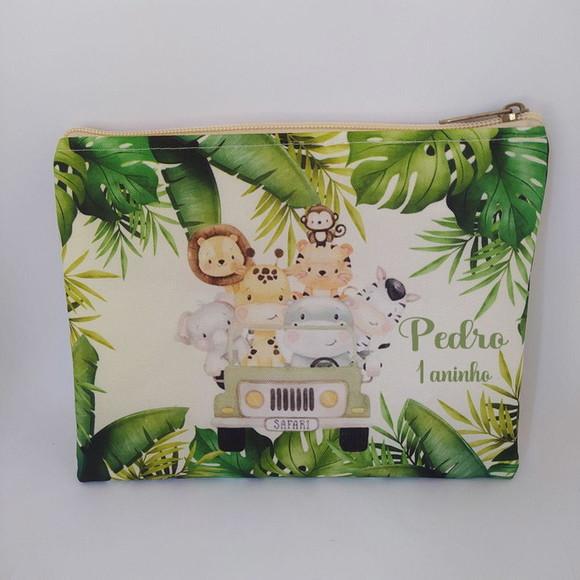 Necessaire Personalizada Safari Baby