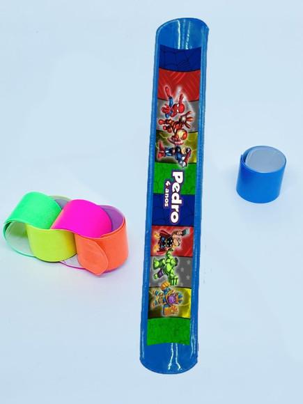Pulseira Bate e Enrola dos Vingadores Cores Sortidas