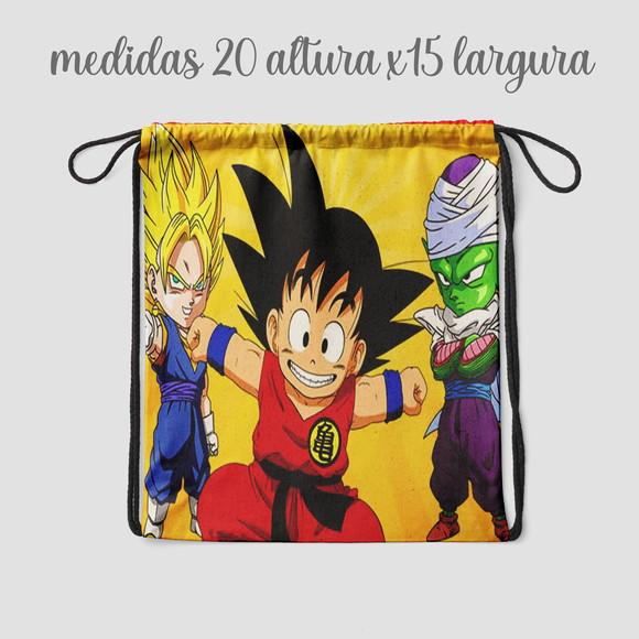 Sacolinha Surpresa Mochila Festa do Dragon Ball