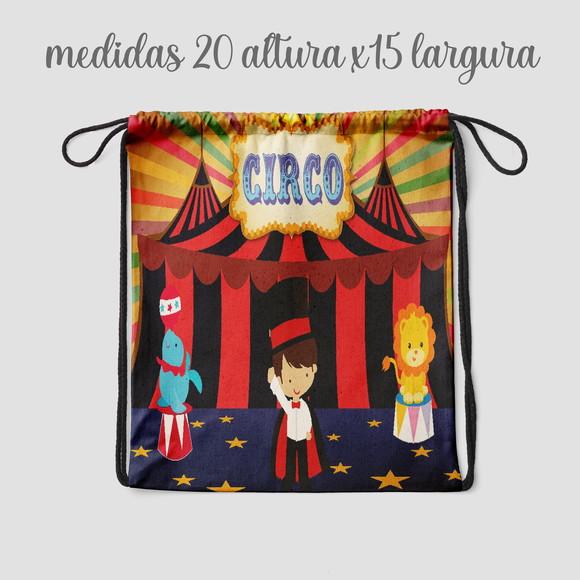 Sacolinha Surpresa Personalizada Circo
